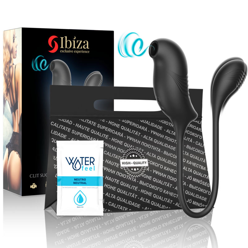 IBIZA - ESTIMULADOR CON ONDAS ESTIMULADORAS MAGIC CLÍTORIS Y VIBRACIÓN