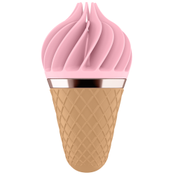 SATISFYER - SWEET TREAT SPINNATOR MARRÓN and ROSA
