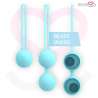 MORESSA - OSIAN SET Osian One 51 Gr - Osian Two 101 Gr - Osian Three 85 gr PREMIUM SILICONA TURQUESA