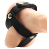 OHMAMA FETISH - FUNDA CUERO DE CASTIDAD PARA TESTÍCULOS
