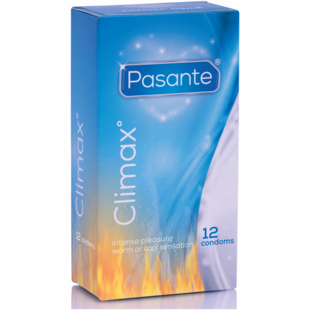 PASANTE - CLIMAX 6 EFECTO CALOR 6 EFECTO FRIO - 12UNIDADES