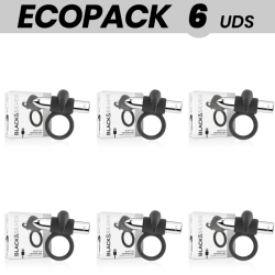 ECOPACK 6 UDS - BLACKandSILVER BURTON ANILLO 10 MODOS VIBRACION