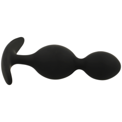 BLACKandSILVER - ORSON PLUG SILICONA 2 ONDAS ANALES 9 CM