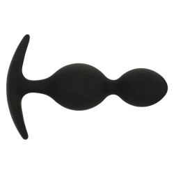 BLACKandSILVER - ORSON PLUG SILICONA 2 ONDAS ANALES 9 CM