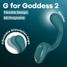 SATISFYER - G FOR FODDES 2 VIBRADOR RABBIT VERDE