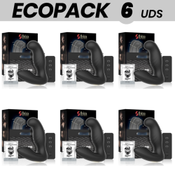 ECOPACK 6 UDS - IBIZA MASAJEADOR ANAL CONTROL REMOTO 10 x 3.5 CM