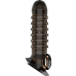 VIRILXL - EXTENSION Y FUNDA DE PENE V15 NEGRO