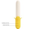 PRETTY LOVE - BANANA GEEK SUPER POWER 7 VIBRACIONES UPandDOWN SILICONA NEGRO