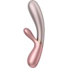 SATISFYER - HOT LOVER VIBRADOR ROSA and BEIGE