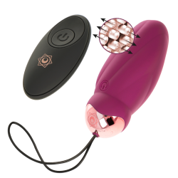 RITHUAL - SITA HUEVO CONTROL REMOTO ROTACIÓN DE PERLAS VIBRACIÓN