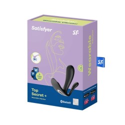 SATISFYER - TOP SECRET VIBRADOR NEGRO