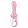 SATISFYER - AIR PUMP BOOTY 5 VIBRADOR ANAL INFLABLE ROSA