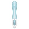 SATISFYER - AIR PUMP VIBRATOR 5 VIBRADOR PUNTO G INFLABLE APP AZUL