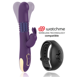 TREASURE - BASTIAN RABBIT UP and DOWN, ROTATOR and VIBRATOR COMPATIBLE CON WATCHME WIRELESS TECHNOLOGY