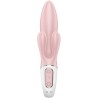 SATISFYER - AIR PUMP BUNNY 3 INFLABLE VIBRADOR RABBIT ROSA