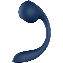 SATISFYER - PRO WAVE 4 ESTIMULADOR PUNTO G and AIR PULSE APLICACIÓN GRATUITA AZUL OSCURO