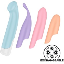 SATISFYER - PLAYFUL FOUR SET VIBRADORES 4 EN 1 POWER BULLET
