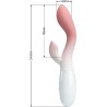 PRETTY LOVE - BRIGHTY VIBRADOR PUNTO G ESTIMULADOR CLÍTORIS 30 VIBRACIONES ROSA