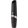 SATISFYER - PERFECT KISS ESTIMULADOR CLÍTORIS POR ONDAS NEGRO - DORADO