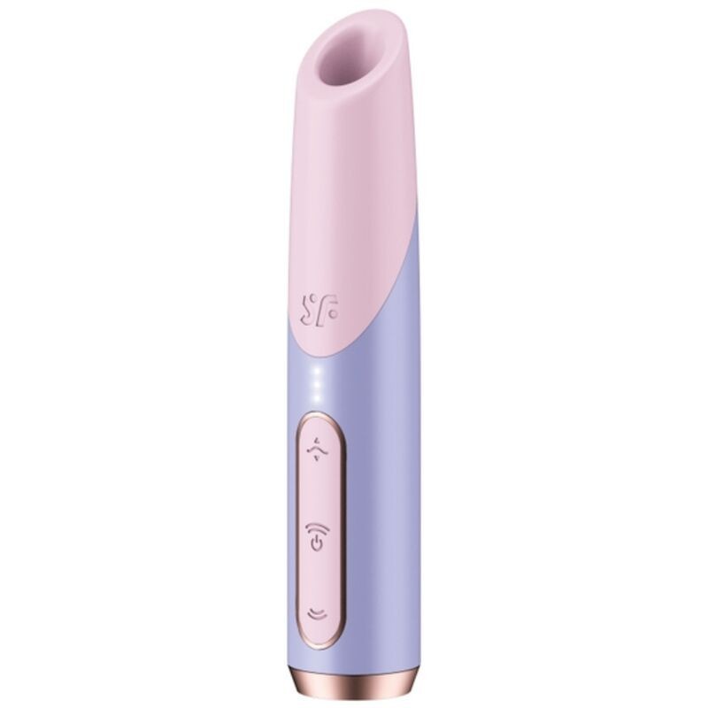 SATISFYER - BOLD KISS ESTIMULADOR CLÍTORIS POR ONDAS ROSA - VIOLETA