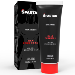 SPARTAN - COUPLE GEL ERECCIÓN-ORGASMO-DURACIÓN 100 VEGANO