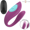 INTENSE - ANNIE ESTIMULADOR and VIBRADOR FORMA DE U MORADO CONTROL REMOTO
