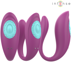 INTENSE - ANNIE ESTIMULADOR and VIBRADOR FORMA DE U MORADO CONTROL REMOTO
