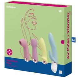SATISFYER - MARVELOUS FOUR SET VIBRADOR and SUCCIONADOR