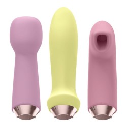 SATISFYER - MARVELOUS FOUR SET VIBRADOR and SUCCIONADOR