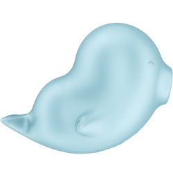SATISFYER - SASSY SEAL ESTIMULADOR and VIBRADOR AZUL