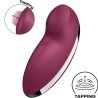 SATISFYER - TAP and CLIMAX 2 VIBRADOR and ESTIMULADOR ROJO