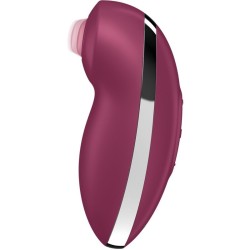 SATISFYER - TAP and CLIMAX 2 VIBRADOR and ESTIMULADOR ROJO