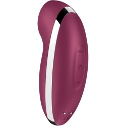 SATISFYER - TAP and CLIMAX 2 VIBRADOR and ESTIMULADOR ROJO