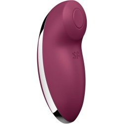 SATISFYER - TAP and CLIMAX 2 VIBRADOR and ESTIMULADOR ROJO