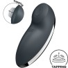 SATISFYER - TAP and CLIMAX 2 VIBRADOR and ESTIMULADOR GRIS