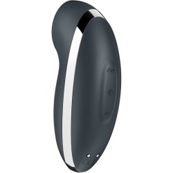 SATISFYER - TAP and CLIMAX 2 VIBRADOR and ESTIMULADOR GRIS