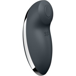 SATISFYER - TAP and CLIMAX 2 VIBRADOR and ESTIMULADOR GRIS
