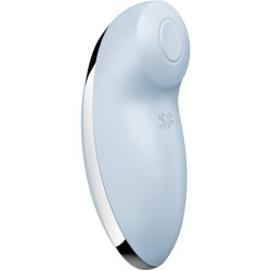 SATISFYER - TAP and CLIMAX 2 VIBRADOR and ESTIMULADOR AZUL