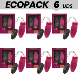 ECOPACK 6 UDS - RITHUAL PRIYA HUEVO CONTROL REMOTO G-SPOT VIBRACIÓN