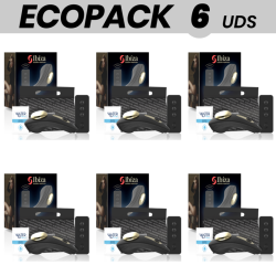 ECOPACK 6 UDS - IBIZA PANTIE VIBRADOR CONTROL REMOTO SILICONA