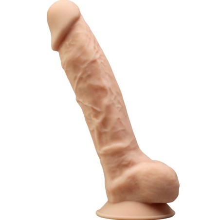 SILEXD - MODELO 1 PENE REALÍSTICO SILICONA PREMIUM SILEXPAN 20 CM