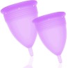 STERCUP - PACK COPA MENSTRUAL SILICONA FDA TALLA S L LILA