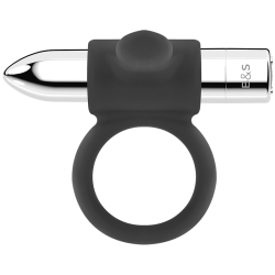 BLACKandSILVER - CAMERON ANILLO RECARGABLE SILVER