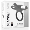BLACKandSILVER - CAMERON ANILLO RECARGABLE SILVER