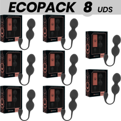 RITUAL NISHA BOLAS KEGEL RECARGABLES VIBRADORAS NEGRO 7 1 GRATIS