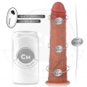 COCK MILLER - DILDO HIPERREALÍSTICO CON VENTOSA Y THRUSTING CON CONTROL REMOTO 19,5 CM