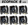 ECOPACKS 6 UDS - IBIZA VIBRADOR WEARABLE CON ESTIMULACIÓN PUNTO-G Y CLÍTORIS CON CONTROL REMOTO
