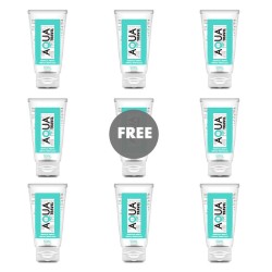 AQUA TRAVEL - LUBRICANTE BASE AGUA SABOR FRUTAS TROPICALES - 50 ML 81 GRATIS