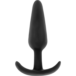 BLACKandSILVER - HANSEL PLUG ANAL SILICONA CON ASA PEQUEÑO