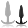 BLACKandSILVER - HANSEL PLUG ANAL SILICONA CON ASA PEQUEÑO